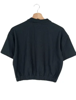 Shirts>Nike Cropped Shirt Größe 36 schwarz