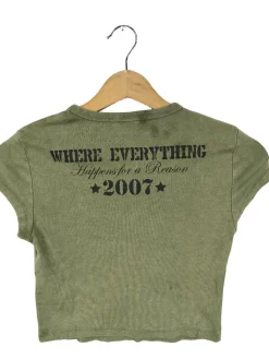 Cropped Shirt Größe 38-Bershka