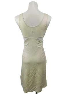 Kleider>Diesel Cut-Out-Kleid Größe 36 goldfarben