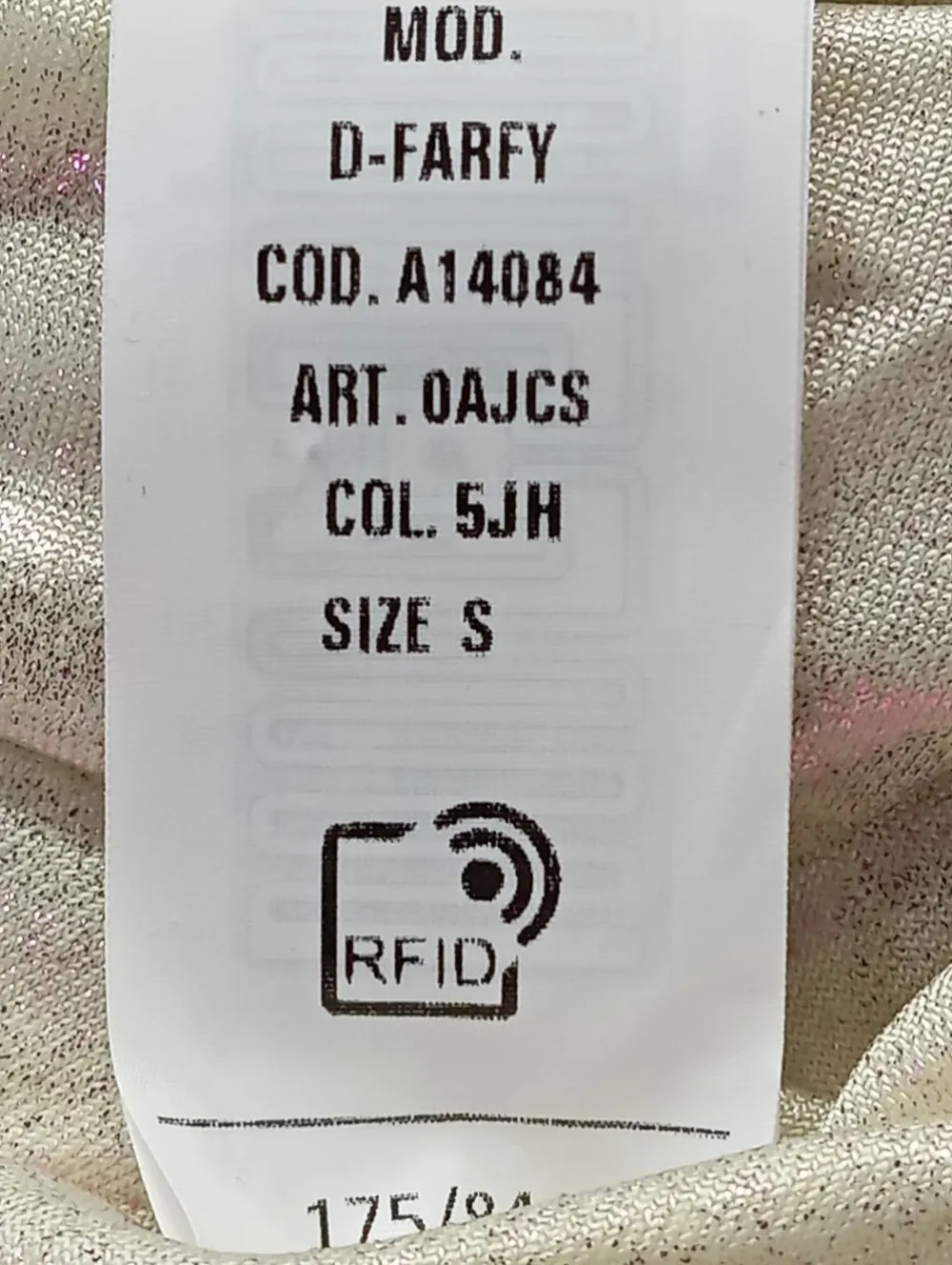 Kleider>Diesel Cut-Out-Kleid Größe 36 goldfarben