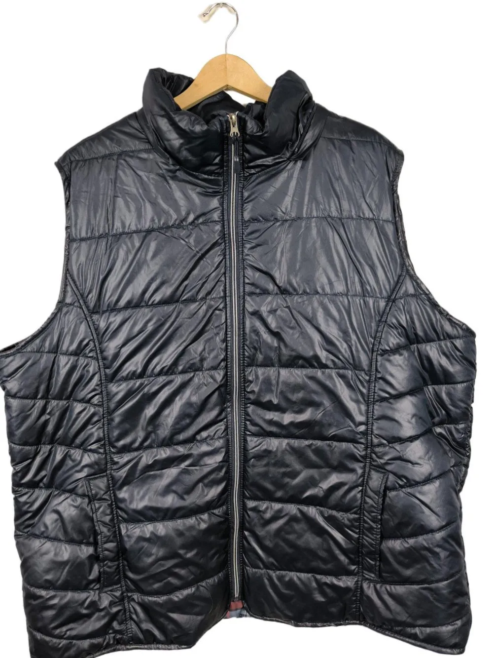 Westen>Janina Curved Daunenweste Größe 52 schwarz