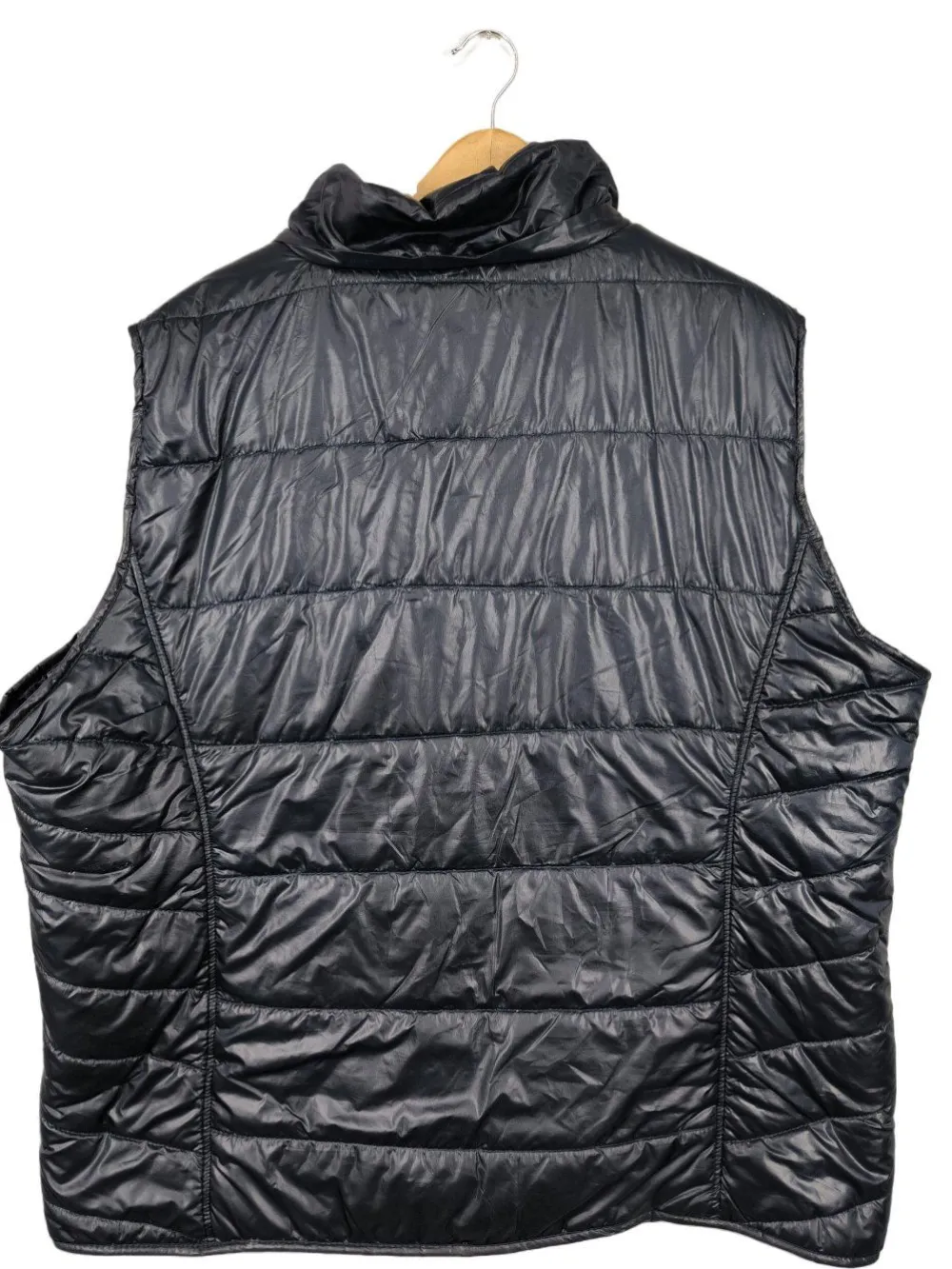 Westen>Janina Curved Daunenweste Größe 52 schwarz