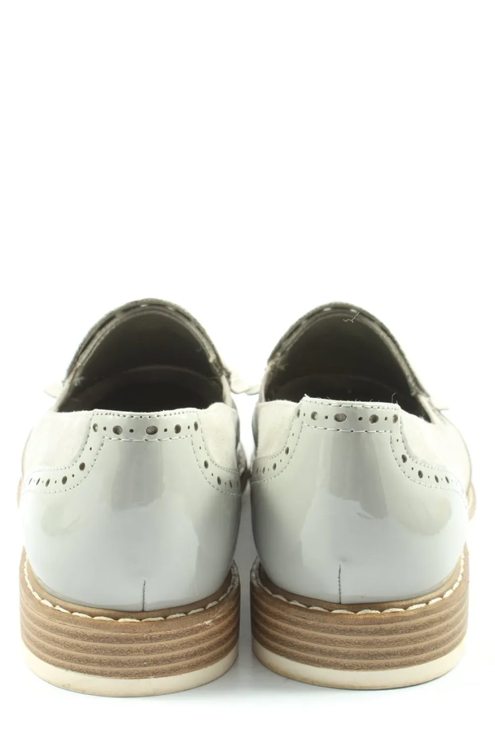 Businessschuhe>Graceland Derby Größe 40 hellgrau