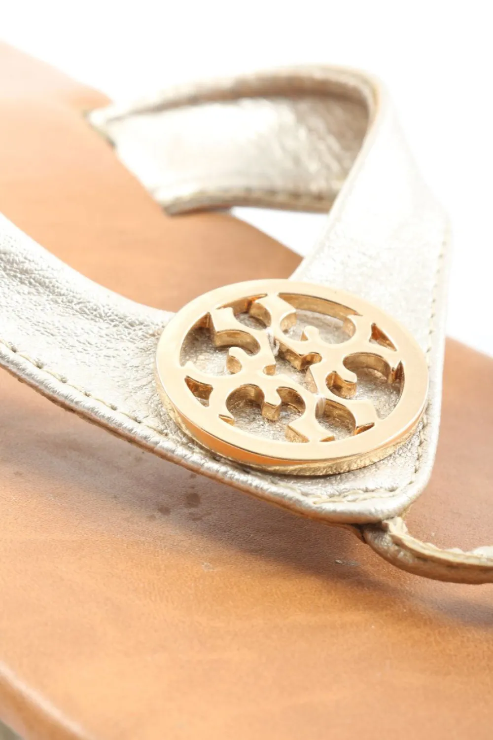 Sandalen>Graceland Dianette-Sandalen Größe 37 silberfarbenbraun