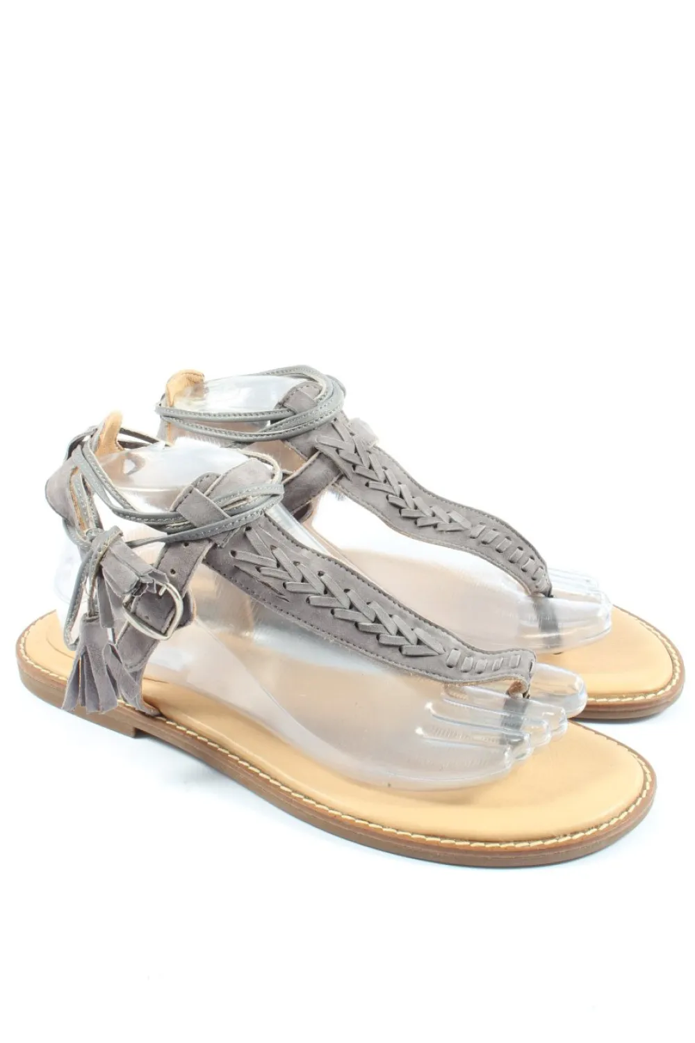 Sandalen>Shoes and More Dianette-Sandalen Größe 40 grau