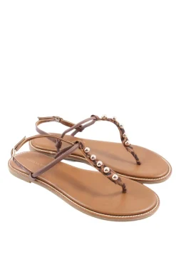 Sandalen>Shoes and More Dianette-Sandalen Größe 40 braunschwarz