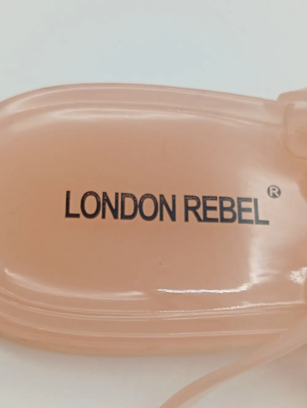 Sandalen>London Rebel Dianette-Sandalen Größe 39 nude