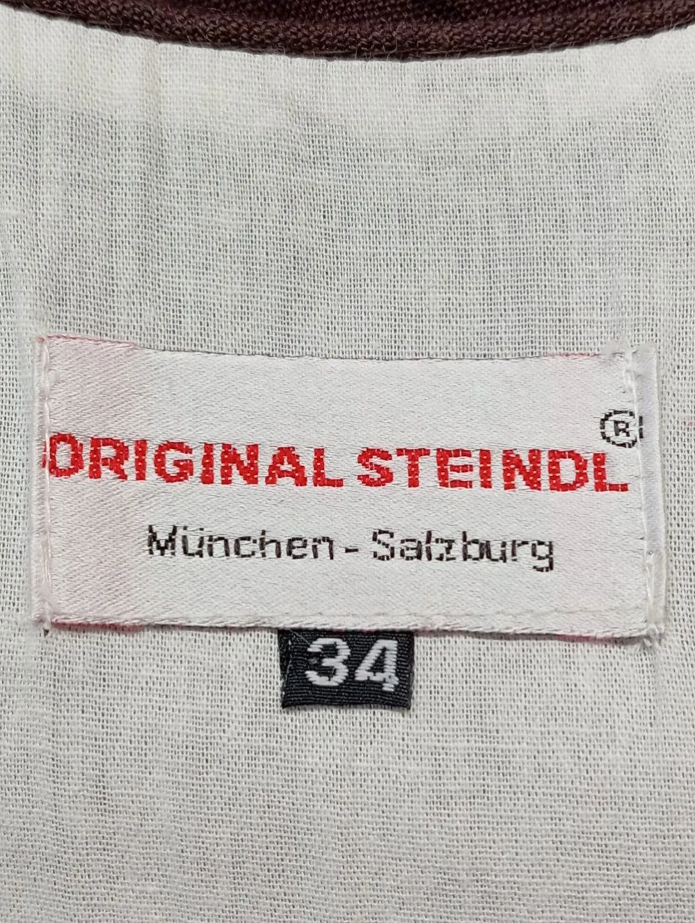 Trachtenmode>Original Steindl Dirndl Größe 34