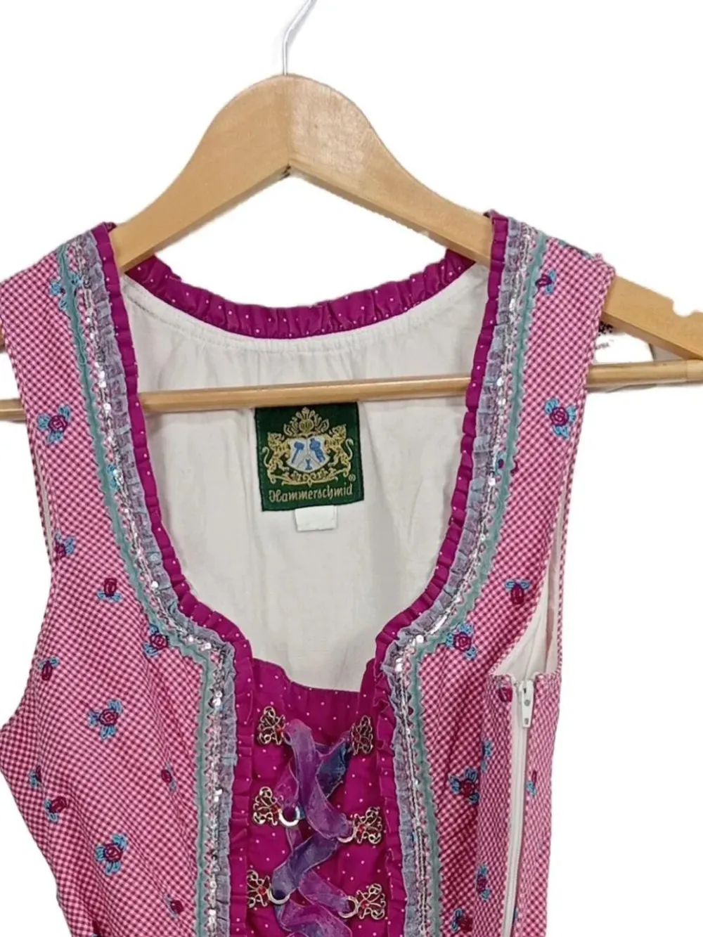 Trachtenmode> Dirndl Größe 34 mehrfarbig