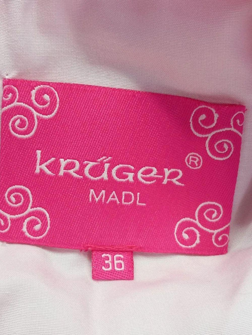 Trachtenmode>Kru00fcger MADL Dirndl Größe 36 pinkweiß