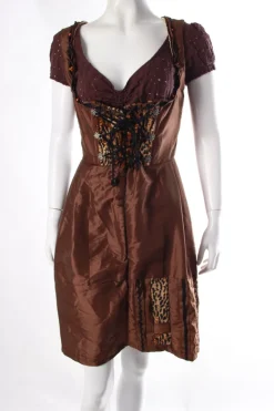 Trachtenmode>Vele Landmaedels Dirndl Größe 36 braunschwarz