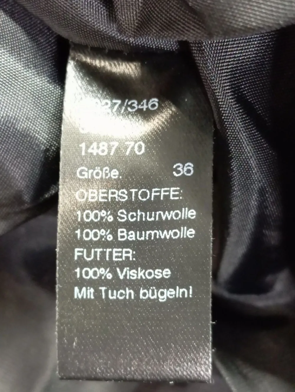 Trachtenmode>gu00f6ssl Dirndl Größe 36 schwarz