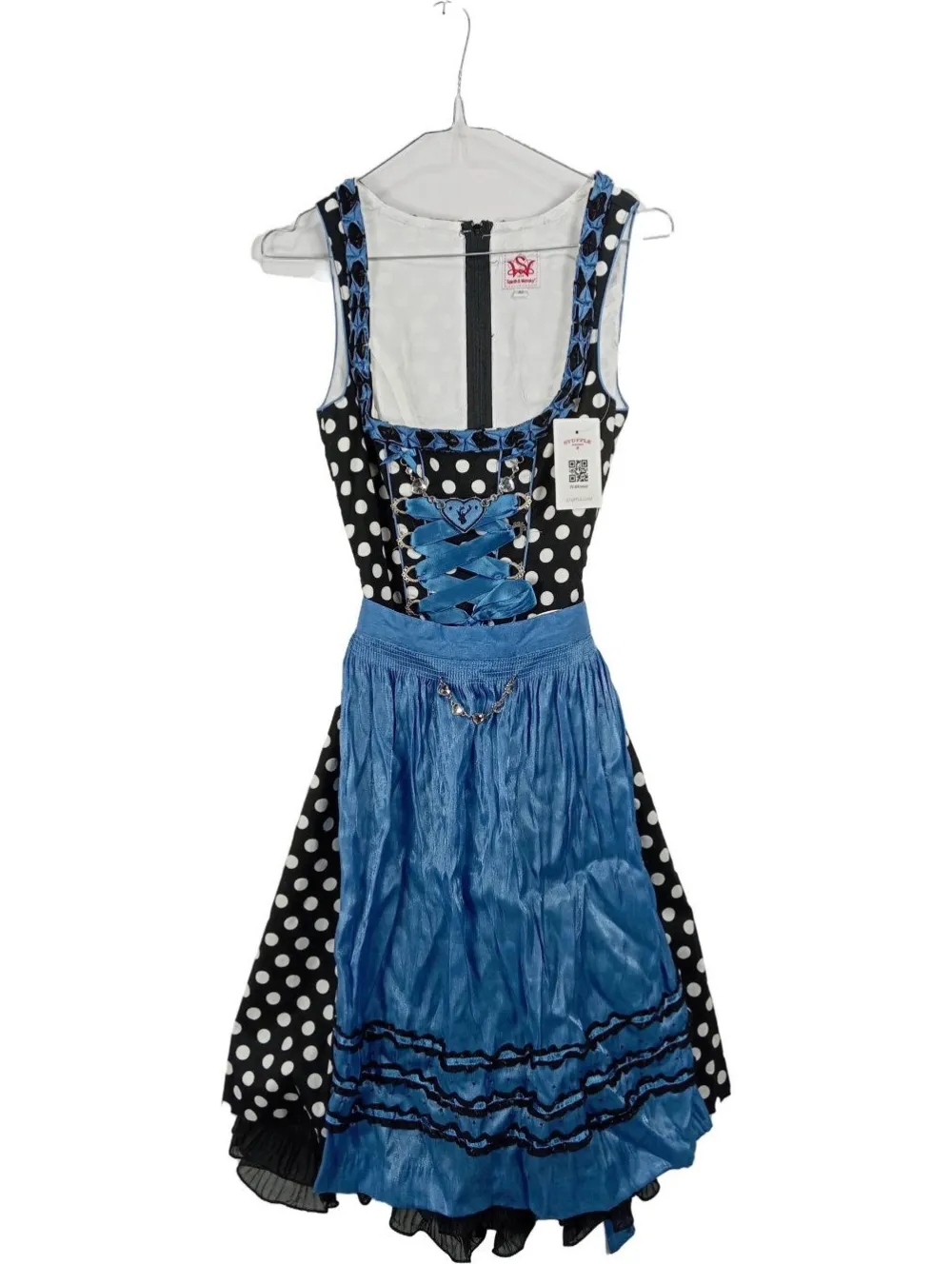 Trachtenmode> Dirndl Größe 32 mehrfarbig