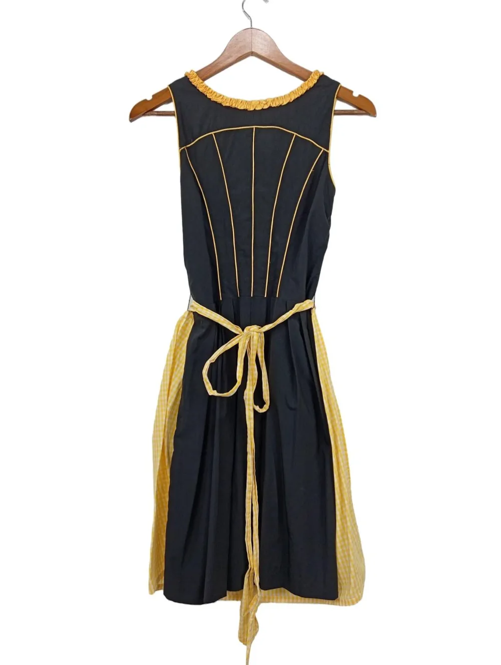 Trachtenmode>Spieth & Wensky Dirndl Größe 32 blassgelbschwarz