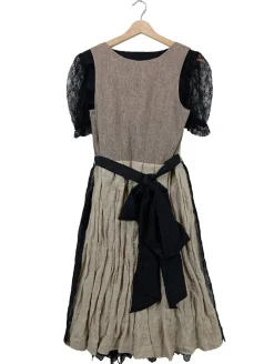 Trachtenmode>MarJo Dirndl Größe 42 schwarzwollweiß