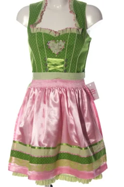 Trachtenmode>Country Line Dirndl Größe 34 grünpink