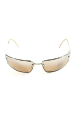 Sonnenbrillen>AdM eckige Sonnenbrille braun