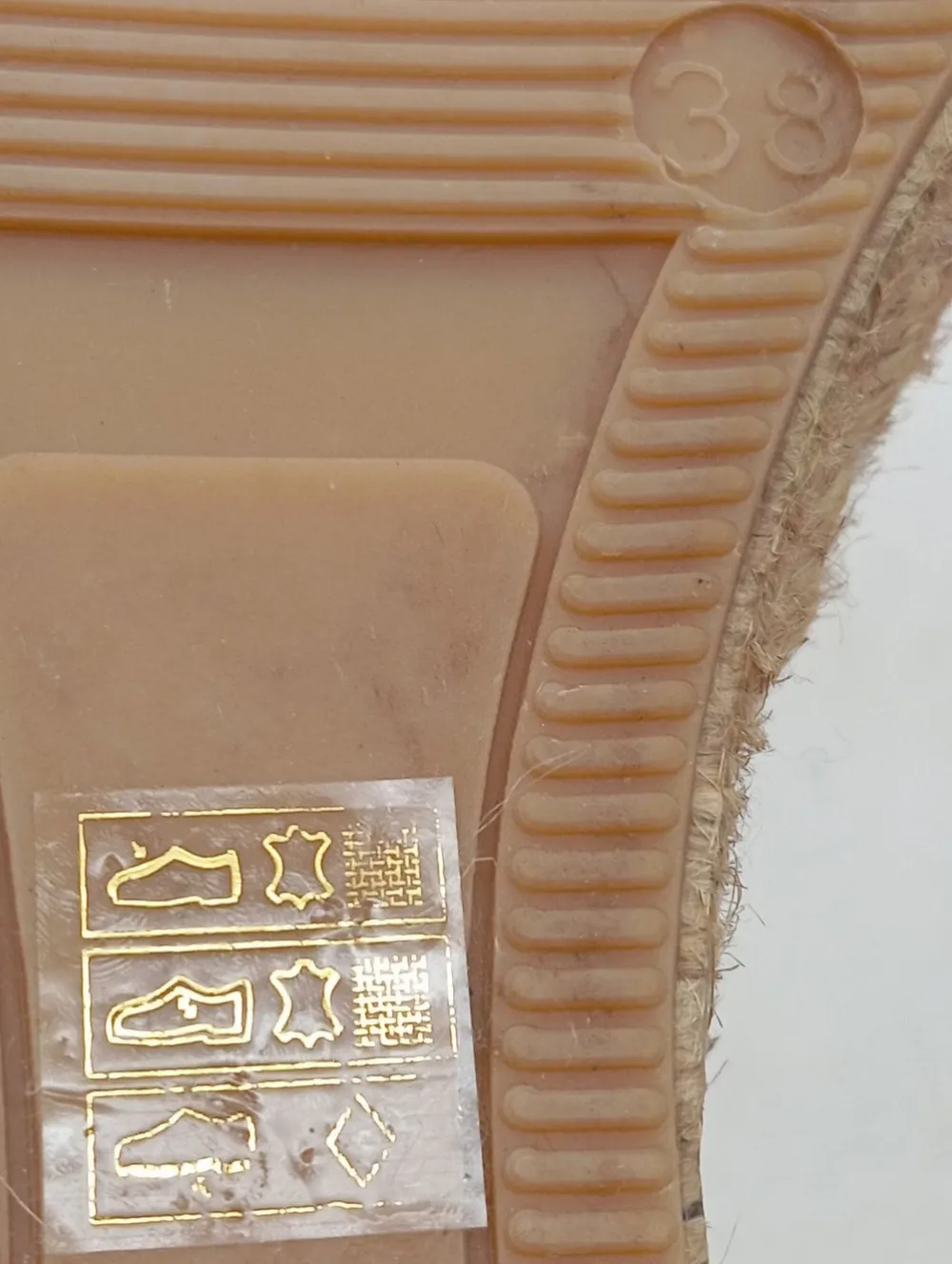 Sandalen>Boden Espadrilles-Sandalen Größe 38 hellorange