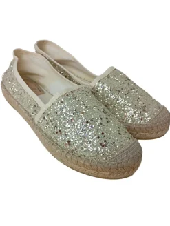 Sandalen>Vidorreta Espadrilles-Sandalen Größe 38 goldfarbensilberfarben