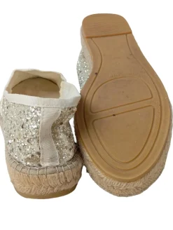 Sandalen>Vidorreta Espadrilles-Sandalen Größe 38 goldfarbensilberfarben