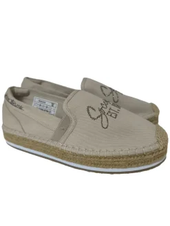 Sandalen>Soccx Espadrilles-Sandalen Größe 39 wollweiß