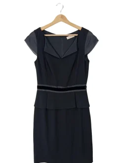 Kleider>Tory Burch Etuikleid Größe 38 schwarz