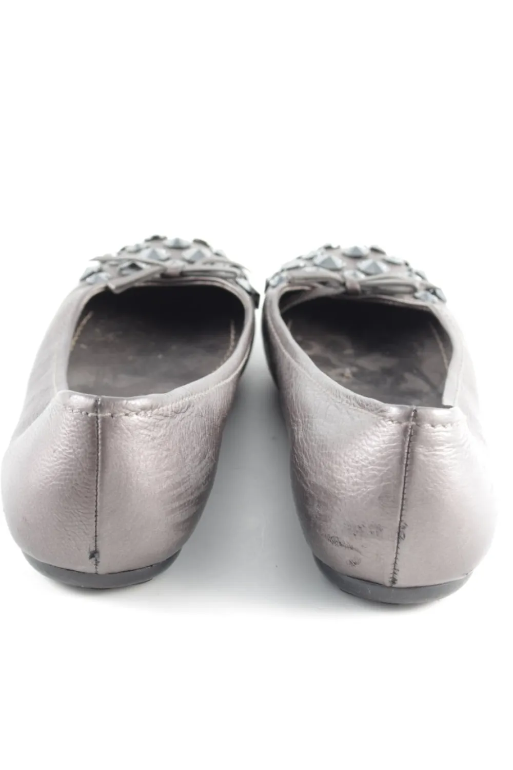 Ballerinas>Car Shoe faltbare Ballerinas Größe 40 silberfarben