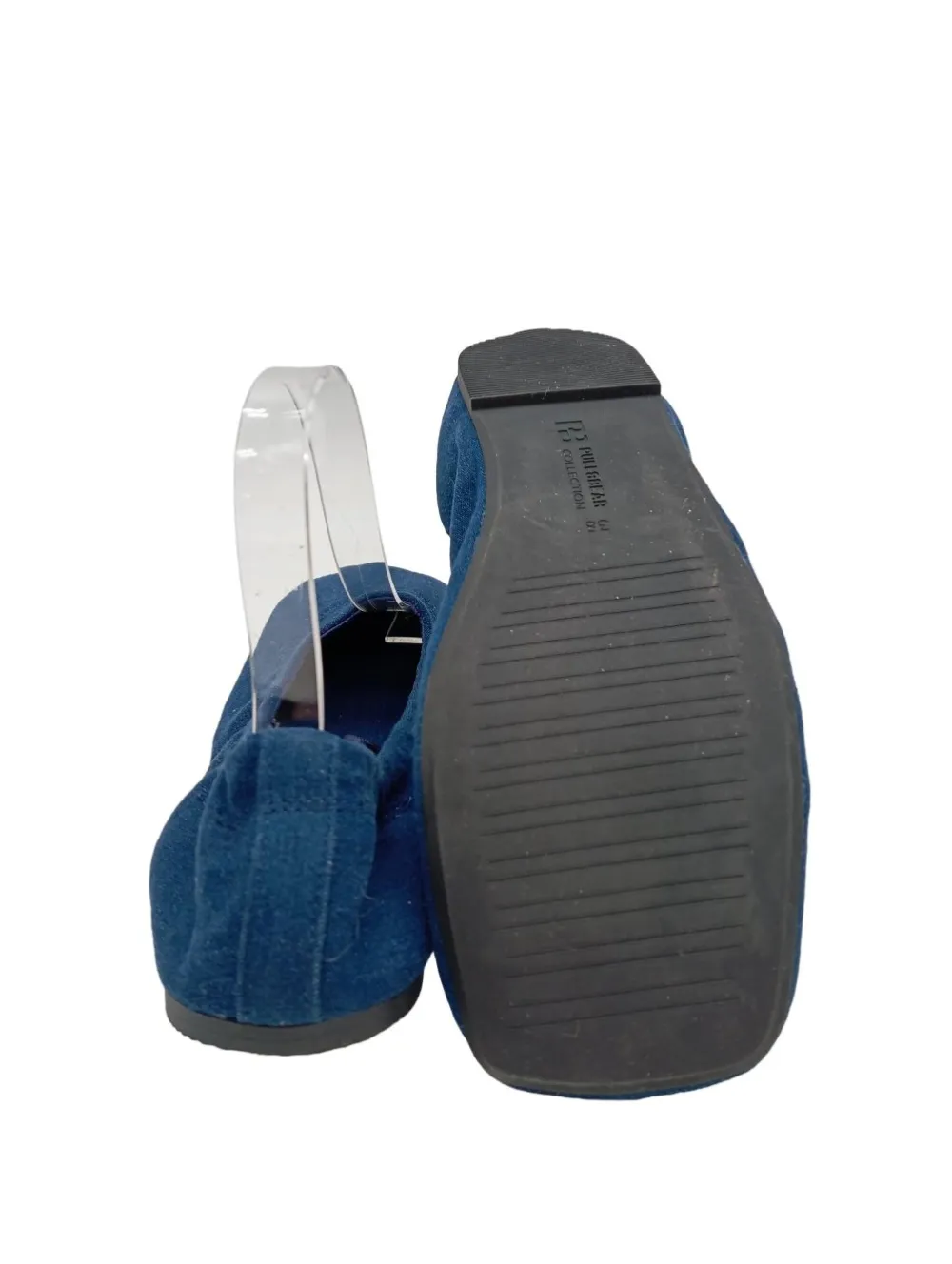 Ballerinas>Pull & Bear faltbare Ballerinas Größe 38 blau