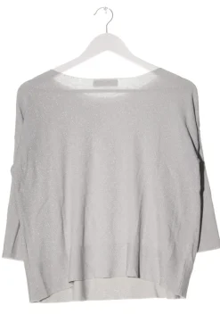 Pullover>New J Feinstrickpullover Größe 38 hellgrausilberfarben