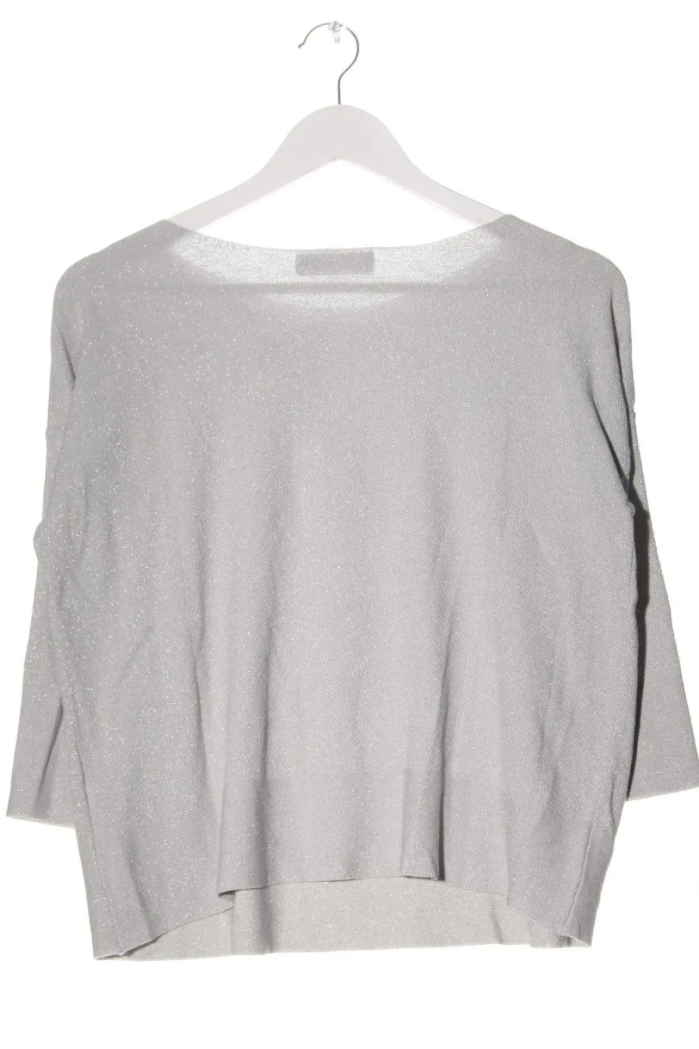 Pullover>New J Feinstrickpullover Größe 38 hellgrausilberfarben