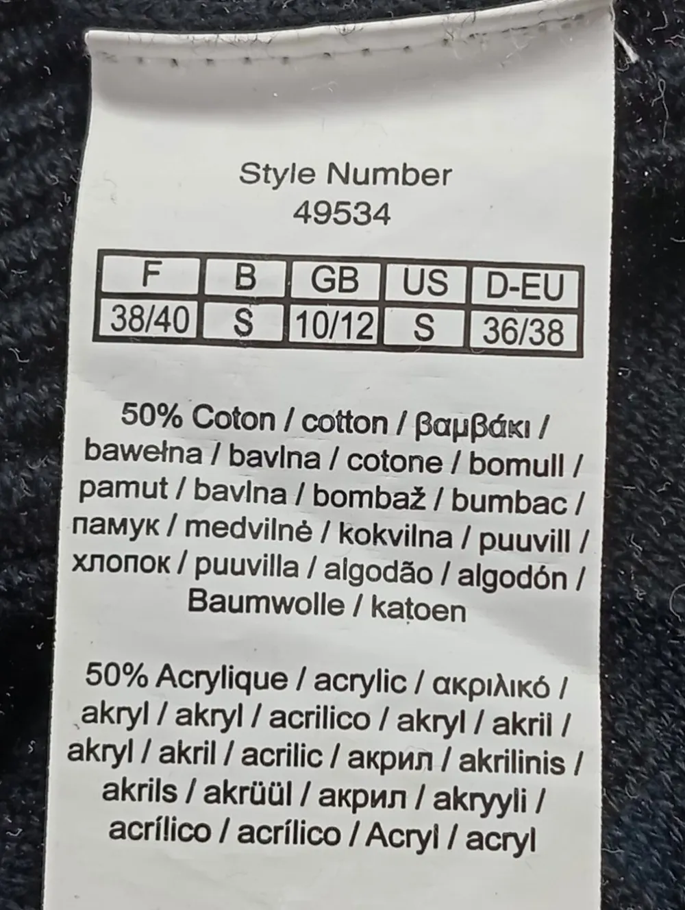 Feinstrickpullover Größe 36-Votre Mode Clearance