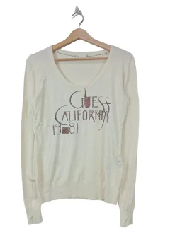 Pullover>Guess Feinstrickpullover Größe 38 creme
