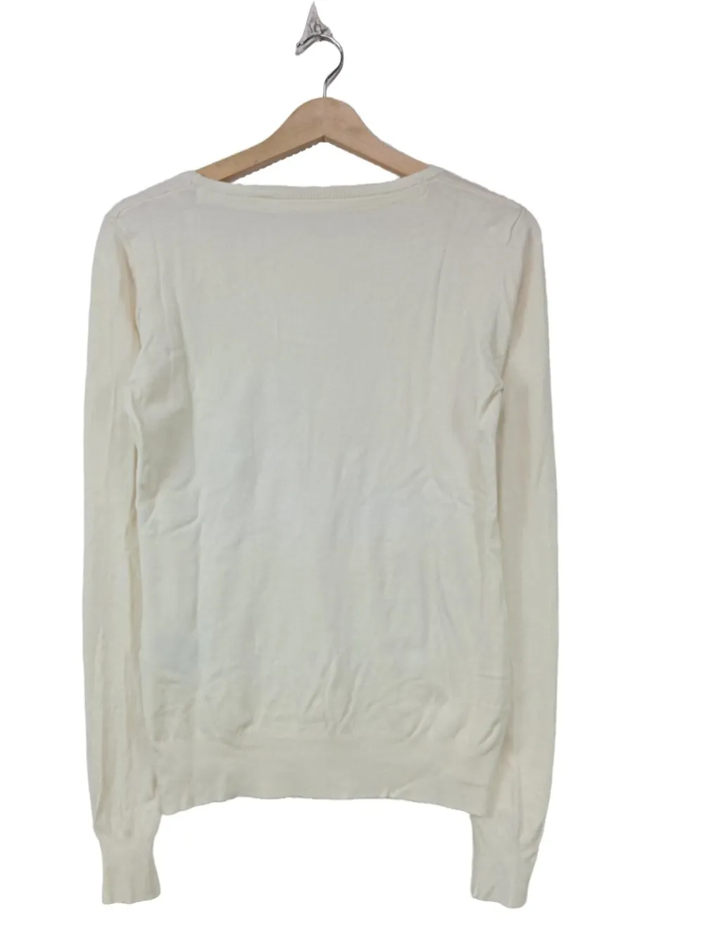 Pullover>Guess Feinstrickpullover Größe 38 creme