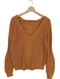 Pullover>Noisy May Feinstrickpullover Größe 38 braun