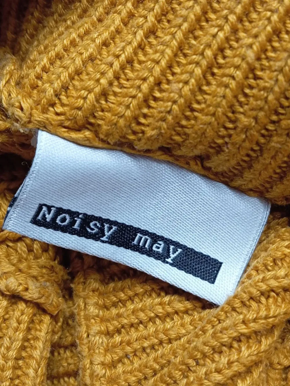 Pullover>Noisy May Feinstrickpullover Größe 38 braun