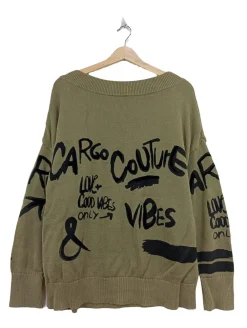 Pullover>Monari Feinstrickpullover Größe 44 cremeschwarz