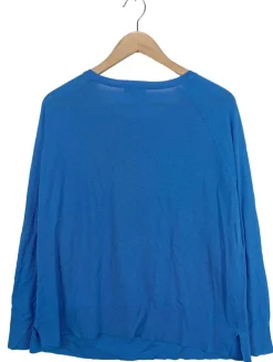 Pullover>C&A Feinstrickpullover Größe 40 blau