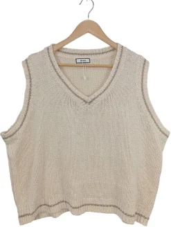 Pullunder>Menlo Feinstrickpullunder wollweiß