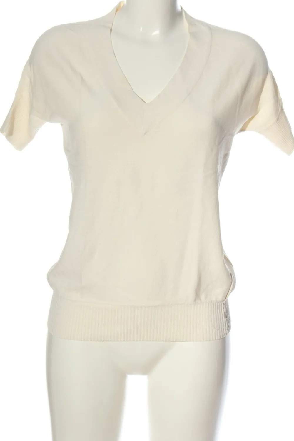 Pullunder>MNG SUIT Feinstrickpullunder Größe 36 wollweiß