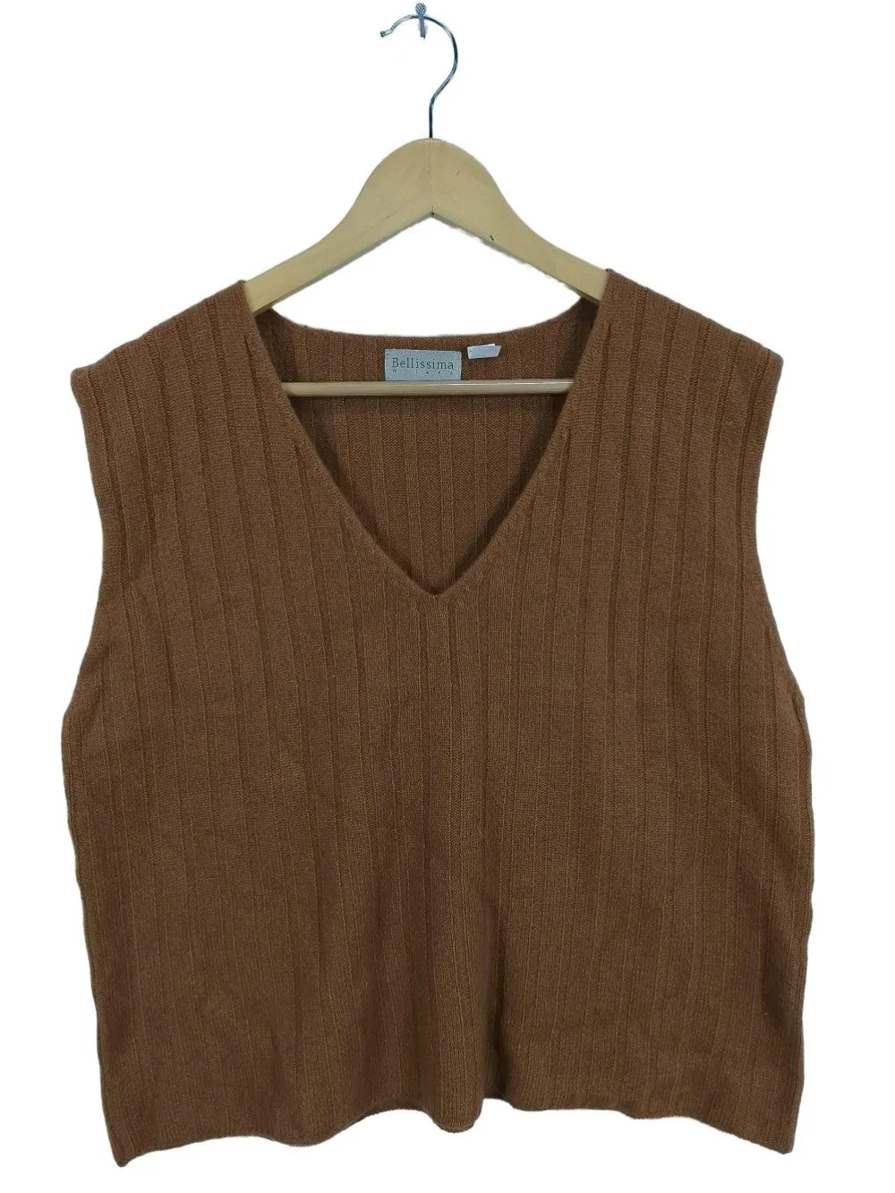 Pullunder>Bellissima Feinstrickpullunder Größe 48 braun