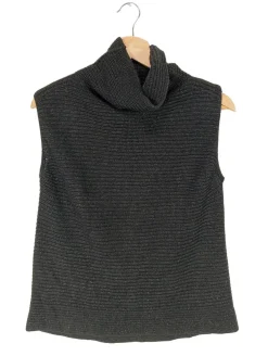 Pullunder>Le Tricot Longhin Feinstrickpullunder Größe 38 schwarz