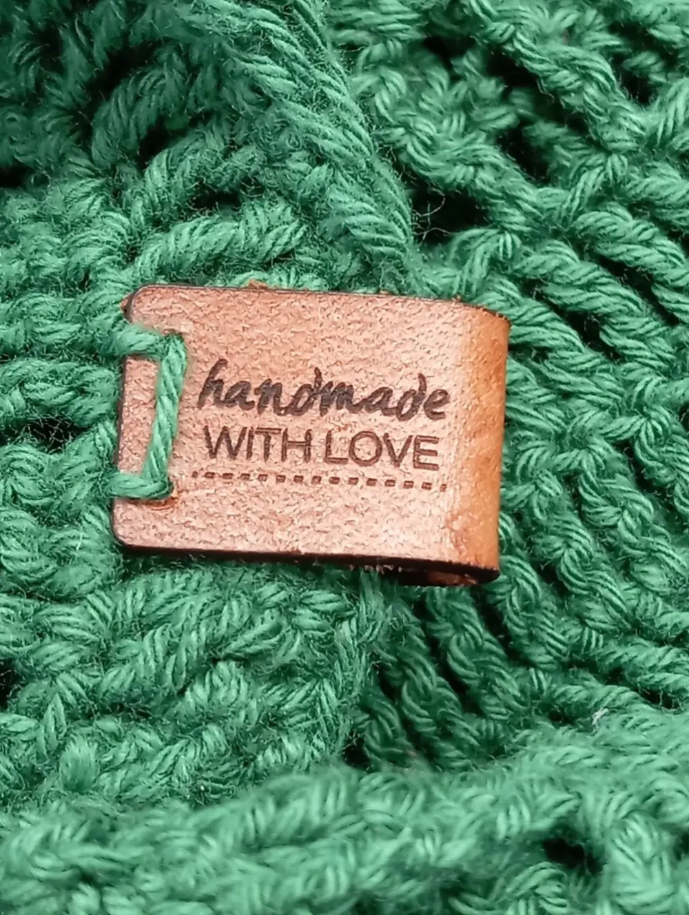 Pullunder>handmade with love Feinstrickpullunder Größe 40 grün