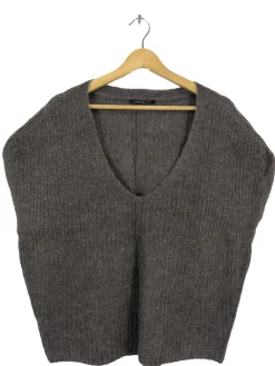 Pullunder>Luisa Cerano Feinstrickpullunder Größe 36 hellgrau