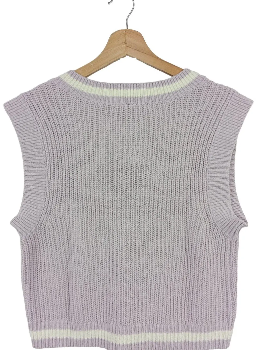 Pullunder>H&M Feinstrickpullunder Größe 34 lila