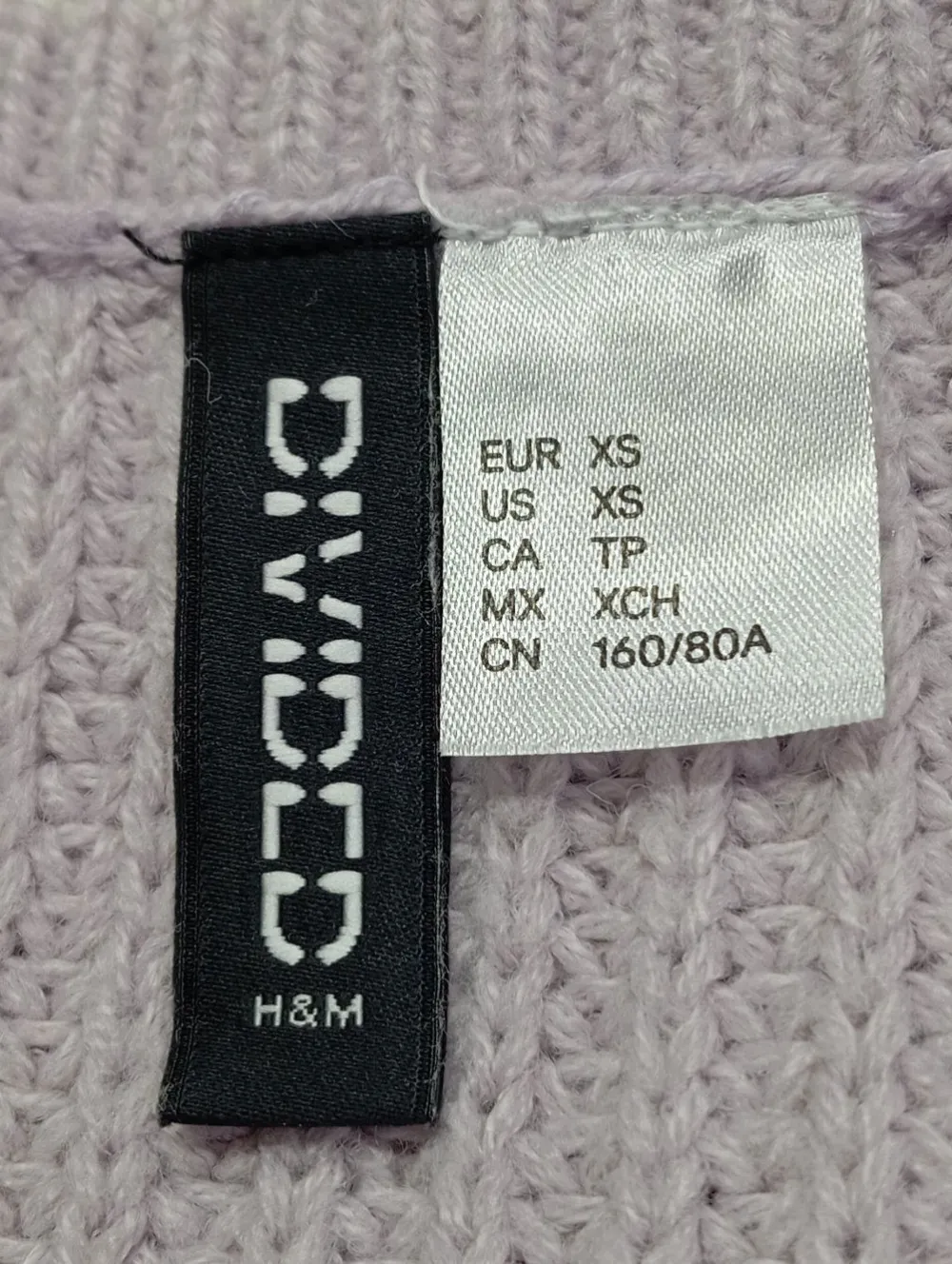 Pullunder>H&M Feinstrickpullunder Größe 34 lila