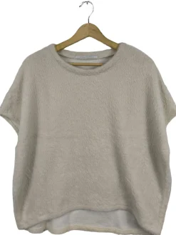 Pullunder>Beate Heymann Feinstrickpullunder Größe 36 wollweiß