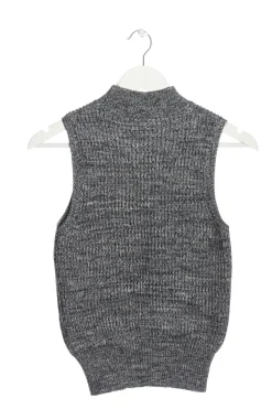 Pullunder>Forever 21 Feinstrickpullunder Größe 36 hellgrau