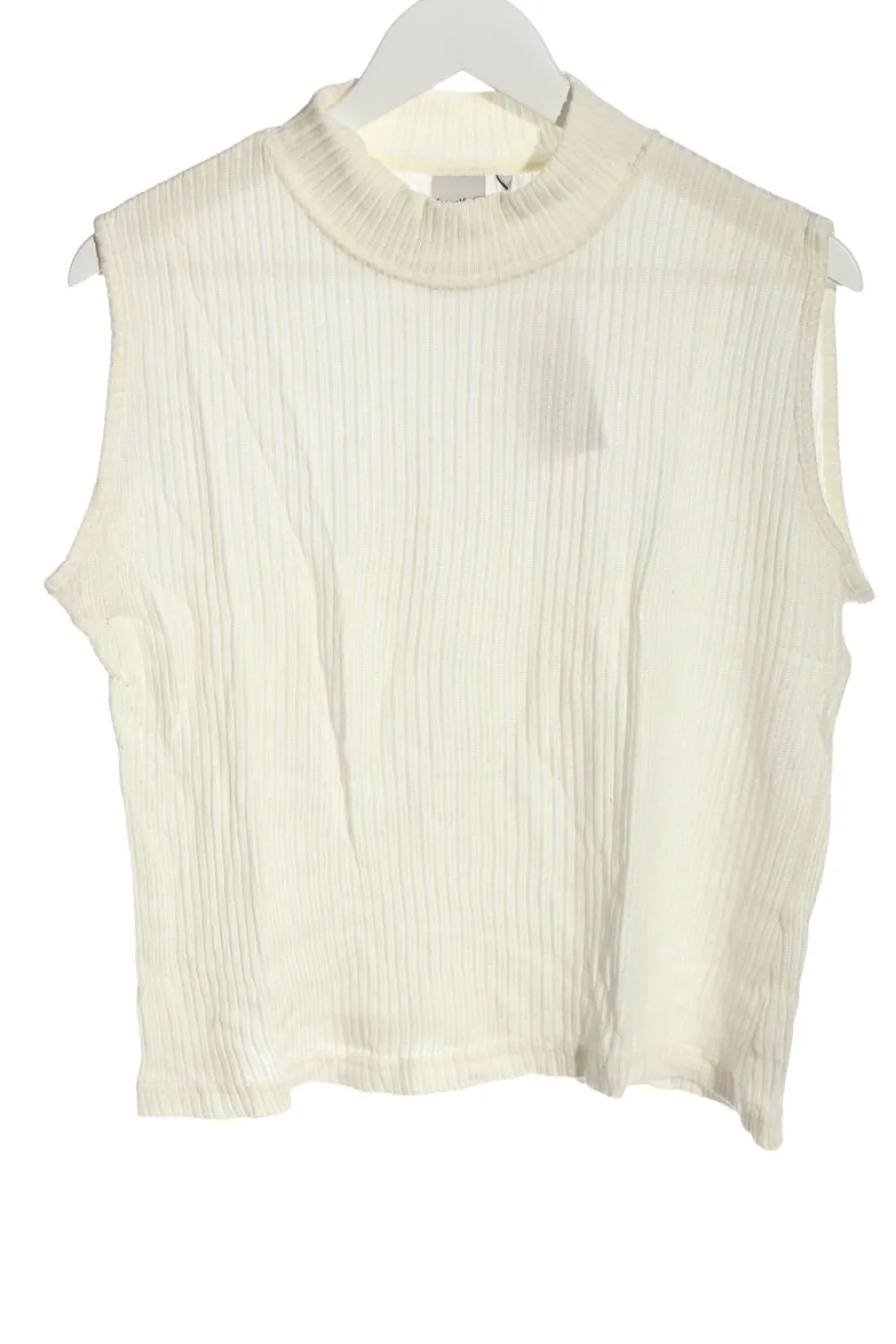 Pullunder>ColourVille Feinstrickpullunder Größe 40 wollweiß