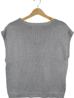 Pullunder>Collezione Gaia Feinstrickpullunder Größe 38 hellgrau