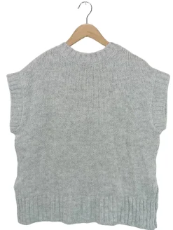 Pullunder>Miss Selfridge Feinstrickpullunder Größe 36 hellgrau
